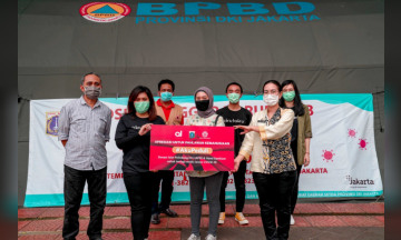 Akulaku Finance dan Bank Yudha Bhakti Salurkan Bantuan Alat Kesehatan Ke PEMPROV DKI Jakarta Tangani COVID-19