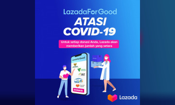 Lazada dan BAZNAS Bekerjasama Menggalang Dana Untuk Melawan COVID-19 di Indonesia Donasi digital dapat dilakukan melalui halaman BAZNAS di platform Lazada 