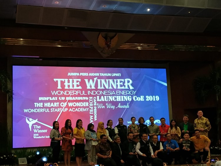 Jumpa Press Akhir Tahun 2018 “The Winner Wonderful Indonesia Energy”