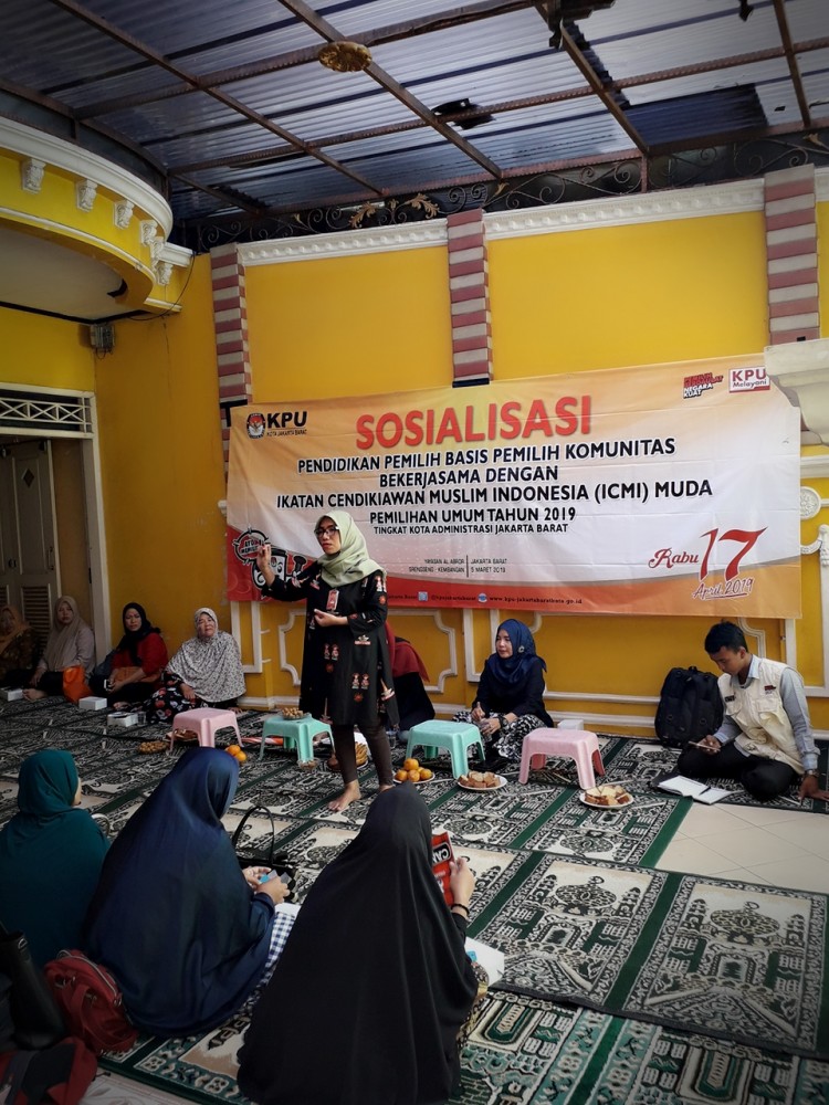 KPUD Jakarta Barat Sosialisasi Pendidikan Pemilih Pemilu 2019