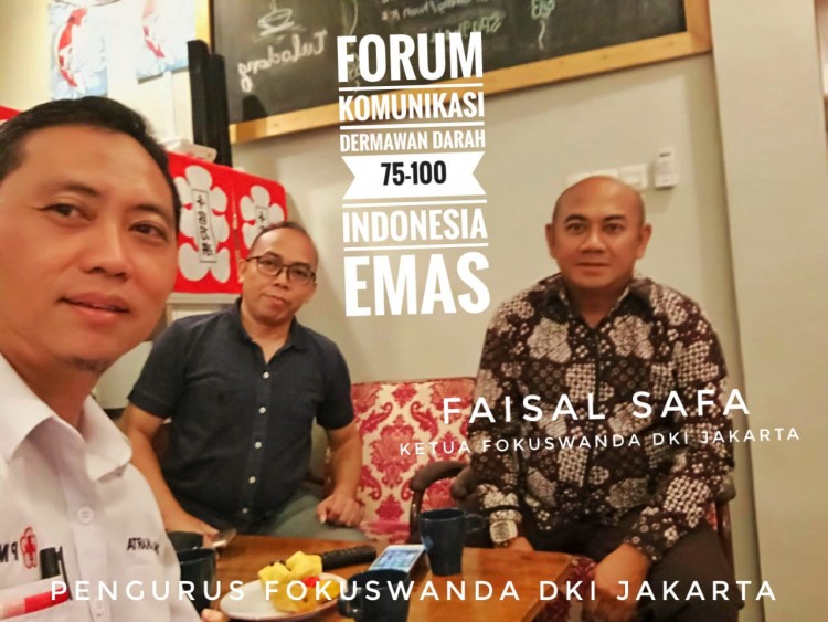 Diskusi Sore Bersama Faisal Safa Ketua Fokuswanda DKI Jakarta