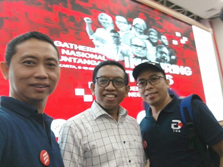 Gathering Nasional Turun Tangan, Relawan Itu Pahlawan. Turut Hadir Founder TDB 