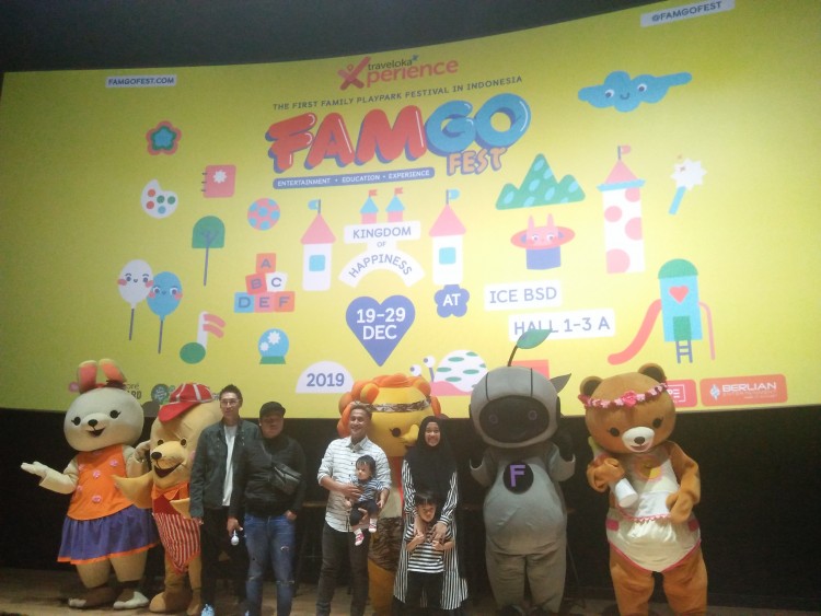 TRAVELOKA XPERIENCE MEMPERSEMBAHKAN The First Family Playpark Festival In Indonesia FAMGOFEST 2019 “KINGDOM OF HAPPINESS”