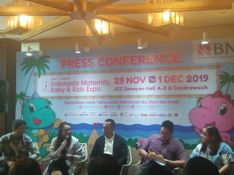 Festival Akhir Tahun Kebutuhan Ibu, Bayi dan Anak-Anak di Indonesia, IMBEX 2019 (Maternity, Baby & Kids Expo)