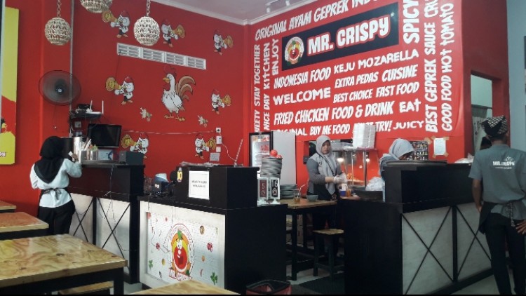 Mr Crispy Ayam Geprek Nan Renyah