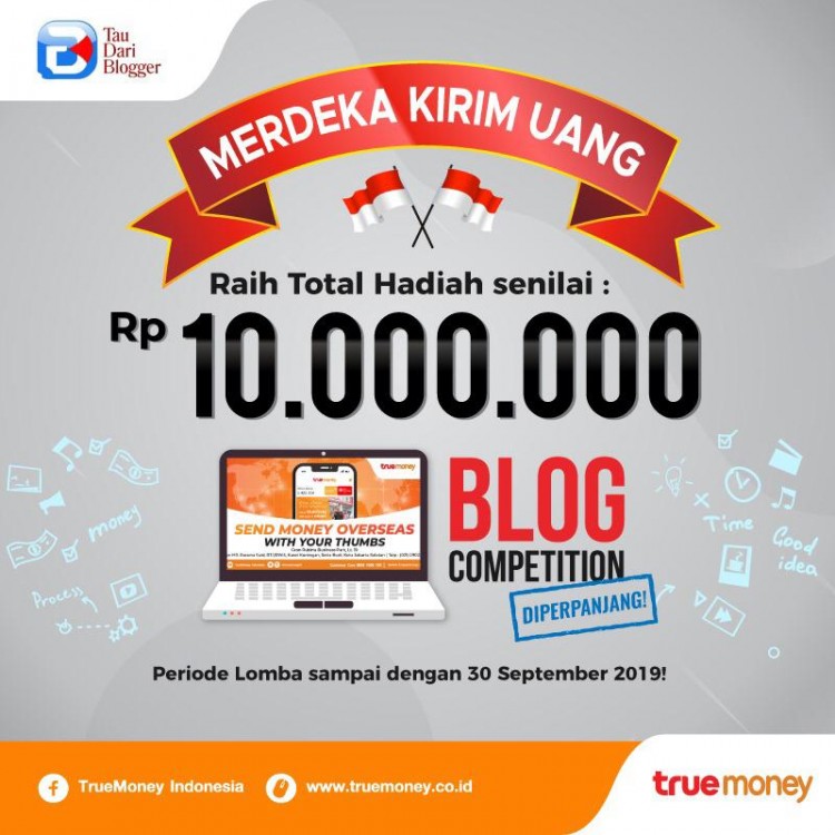 Merdeka Kirim Uang - Blog Competition (diperpanjang sampai 30 September 2019)