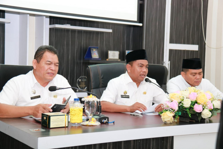 Wabup Sergai Buka Pembekalan Dewan Hakim dan Dewan Pengawas MTQ XVI Kabupaten Sergai Serdang Bedagai. 